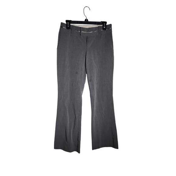 Mossimo Womens Stretch Gray Flared Dress Pants Size 2 - Picture 1 of 5